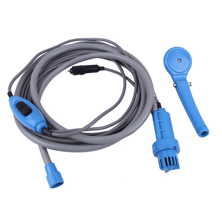 Kit Portable Camping Shower Adjustable Water Flow Leakproof 2.5 L/min Outdoor Showerhead Sprayer