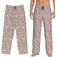 thumbnail image 2 of PISONIC Funny Mens Pajama Pants Lounge Men's Pajama Bottoms Soft Sleep Pants With Pockets Drawstring, 2 of 7
