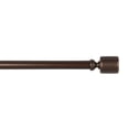 thumbnail image 3 of Exclusive Home Rino 1" Window Curtain Rod and Finial Set, Adjustable 36"-72", Oil Rubbed Bronze, 3 of 8
