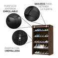thumbnail image 5 of Zapatera de 5 Niveles Multifuncional | Estante para Zapatos | Almacenamiento de Calzado de Acero Inoxidable | Closet Organizador para Tenis | Tela Impermeable, 5 of 5