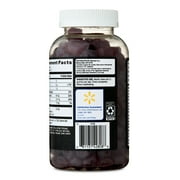 Equate Black Elderberry Dietary Supplement Gummies, 50 mg, 120 Count, Compare to Sambucol® Black Elderberry Gummies