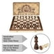 thumbnail image 5 of Juego de ajedrez AMEROUS magnético de madera de 38 cm con 2 reinas adicionales, 5 of 7