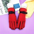 thumbnail image 2 of XIMIN Kids Water Proof Winter Insulated Gloves Warm Snow Gloves Boys Girls Warm Ski Gloves for Extreme Weather Toddler Mittens Windproof Gloves, 2 of 9