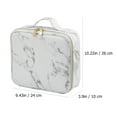 thumbnail image 2 of YSNOOWE 1Ud Organizador De Maquillaje Con Estampado Mármol Para Uso En Gimnasio Y Camping, 2 of 7