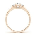 thumbnail image 2 of ANGARA Natural 0.26 Ct. Diamond Classic Engagement Ring in 14K Rose Gold for Women (Ring Size: 4), 2 of 9