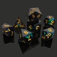 thumbnail image 1 of Dados de resina DND mesa Tour Dungeons and Dragons COC grupo de ejecución TRPG G Sulu poliedro D20 juego de dados 7, 1 of 6