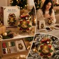 thumbnail image 6 of Cififendec Christmas Nativity Patchwork Bauble DIY Craft Kit, 7.87", Quilt Ball Ornament Making Set for Handmade Xmas Tree Hanging Assembly, 6 of 9
