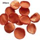 thumbnail image 5 of Matsuzay 200x Pétalos de flores artificiales - Decoraciones ecológicas y de bajo mantenimiento Precio asequible Flor falsa Artesanía B12 naranja oscuro, 5 of 6