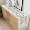 thumbnail image 4 of Eucalyptus Leaves Table Runner - 36 Inch Long, Kitchen Dining Table Runner Dresser Scarves, Spring Country Botanical Flowers Floral Farmhouse Decor for Coffee Tables Wedding Party Banquet, 4 of 8