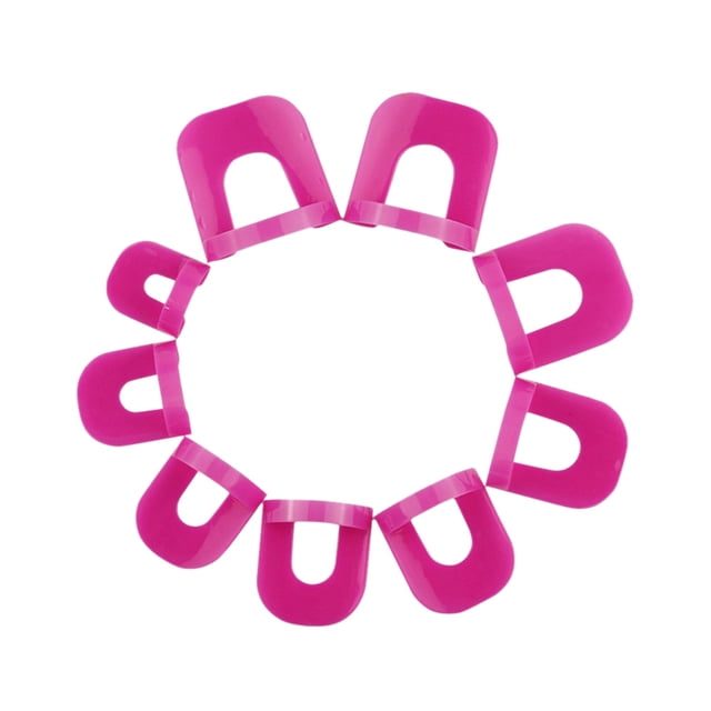 26Pcs/Pack Nail Protector Nail Polish Tips Form Nail Polish Glue Model Spill Proof Manicure Protector