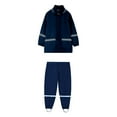 thumbnail image 2 of Kids Waterproof Rain Suit, Hooded Rain Jacket and Pants Set for Boys & Girls, Lightweight Outdoor Rain Gear for Hiking, Camping & School, 2 of 5