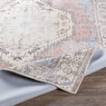 thumbnail image 6 of Mark&Day Washable Rugs, 3x20 Leihoek Traditional Charcoal Runner Area Rug, Blue Orange Grey Carpet for Hallway, Kitchen, Bedroom or Living Room (2'7" x 20' Runner, Machine Washable), 6 of 10