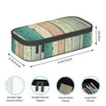 thumbnail image 6 of Goofa Hardwood Pattern Pencil Case, Multi- Slot Pencil Pouch, Portable Pencil Bag, Pen Case for& Office, 6 of 9