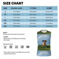 thumbnail image 5 of Yiaed Elephant Dog Print Men's Singlet Vests Summer Running Muscle Tank Tops Gym Undershirt Round Neck Sleeveless for man, 5 of 5