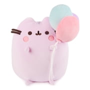 GUND Pusheen 15th Anniversary Squisheen Plush, Squishy Toy, Collectible Plush, Cat Stuffed Animal for Ages 8 and Up, Pink, 9.5”