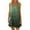 Army Green, variant on IROINNID Women's Shift Dress Plus Size Comfy Round-Neck Loose Dress Prints Drop Waist Dress
