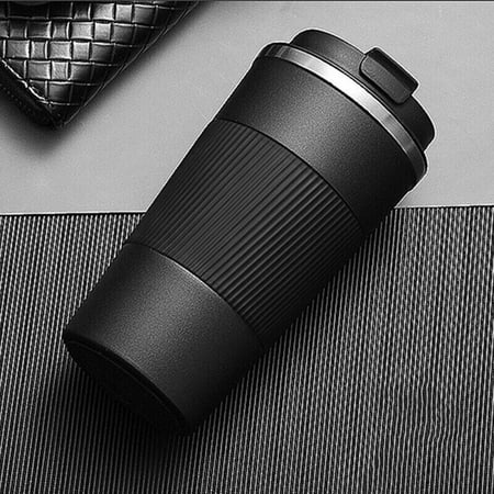 

dosili 380ml/510ml Double Layer Stainless Steel Coffee Cup with Anti-Slip Box Thermos