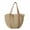 Beige, variant on GASTROPOD Woven Bag,Top Opening Phone Straw Beach Bag,Spacious Interior Woven Tote Bag for Women,Beige