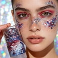 thumbnail image 4 of Football Game Glitter Stick - Red White Blue Body Glitter, Patriotic Glitter Stick, 4th of July Glitter Stick, Hair Glitter Gel, Flag Makeup, Waterproof, Long-Lasting, Independence Day, Art Craft, 4 of 9