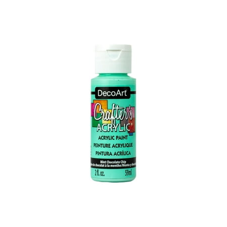 UPC: 0766218115423 | Decoart Crafter s Acrylic Paint 2oz Mint Chocolate