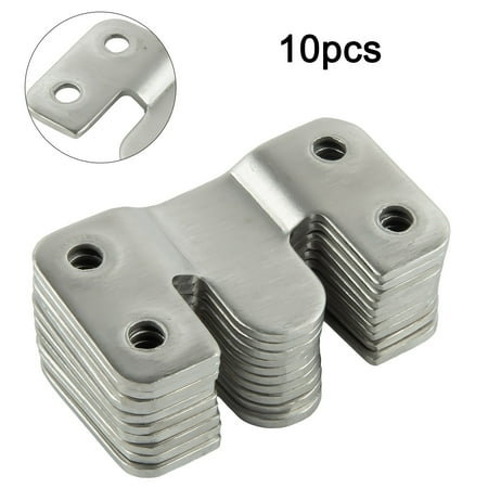 

10PCS Stainless Steel Set Photo Frame Hook Hanging Picture Hardware Pendant L