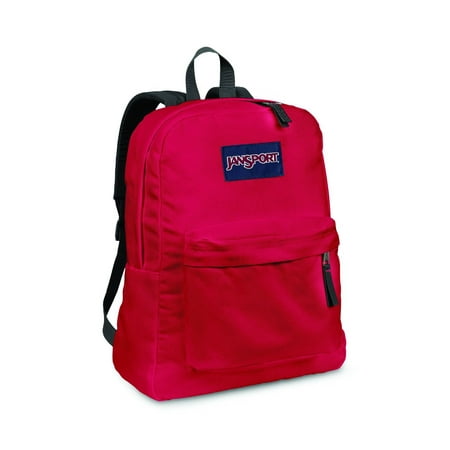 JanSport SuperBreak Classic Backpack, Red Tape
