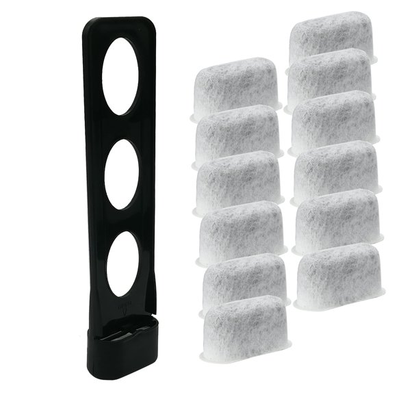 Soporte para filtro de agua SaveBuy con 12 filtros de carbón
