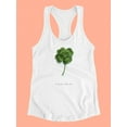 thumbnail image 3 of Luck Charm I. Racerback Tank Women -Grace Popp Designs, Female x-Large, 3 of 4
