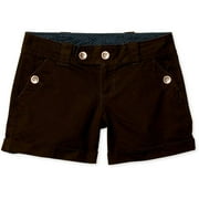 Op - Juniors' Cinched Cropped Scrub Shorts