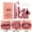 D, variant on asddcavvf Velvet Lipstick Set Lip Liner Lip Gloss and Lipstick Combo Perfect for Natural Lip and Lon