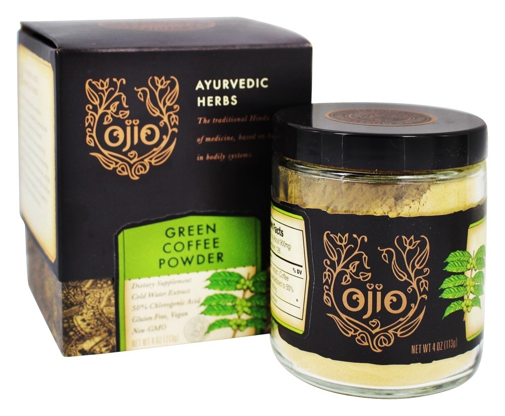 Ojio Green Coffee Powder 4 oz.
