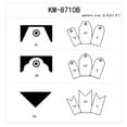 thumbnail image 4 of braveheart Zinc Alloy Rounded Corner Punch Portable Gift Label Crafts Photo Greeting Card Handicraft Tag Maker Punching Tool Square 1Set, 4 of 6