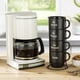 thumbnail image 5 of Juego de tazas de café Signature Housewares, apilables, 15 oz x 4, 5 of 5