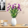 thumbnail image 5 of Kugisaki Artificial Violet Flowers, Bundles Fake Flowers Artificial Violet Flowers Faux Bouquet Decor for Home, Garden and Wedding, 5 of 6