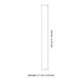 thumbnail image 2 of Uxcell 4.72 inch Beading Needles Fine Thin Long Straight Sewing Embroidery Threads Stainless Steel Silver Tone 100pcs, 2 of 5