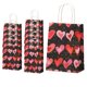 thumbnail image 1 of GUOOL - 12 bolsas de regalo para fiestas, San Valentín, de papel, para niños, aulas, adultos, bodas, la base más dulce., 1 of 6