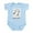 Sky Blue, variant on CafePress - Mozart Infant Bodysuit - Baby Light Bodysuit, Size Newborn - 24 Months