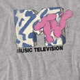 thumbnail image 2 of MTV - Logo T-Shirt Bubble Unisex Graphic Tee for Men & Women, 2 of 7