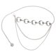 thumbnail image 5 of Cinturón de Cadena Macarena Estilo B Plata, 5 of 7