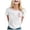 Z11-White, variant on Crew Neck T Shirts For Women Pink Ribbon Print Breast Cancer Awareness Short Sleeve In Spring And Summer Casual Tunic Tops