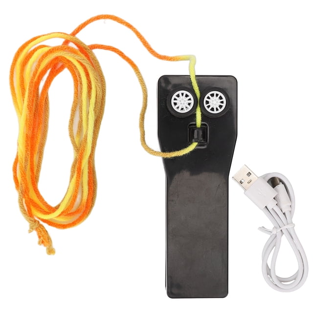 Lanzador de cuerda con hélice y carga USB, lanzador de cuerda portátil, juguetes, propulsor de cuerda, deportes, diversión, juguetes eléctricos