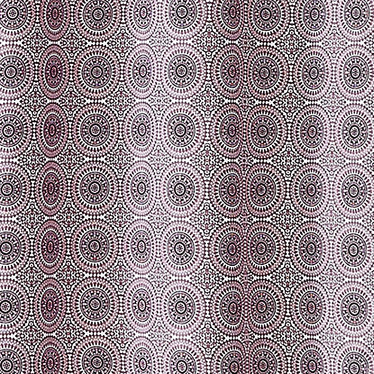 Maria Purple Medallion 13-piece Shower Curtain Set