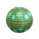 thumbnail image 1 of Faroles de papel navideños decorativos Yuxing 12 pulgadas copos de nieve verdes, 1 of 5