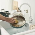 thumbnail image 3 of ZWILLING Pure 11-inch Stainless Steel Fry Pan, Green, 3 of 5