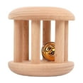 thumbnail image 1 of Hearth & Gear 1Pc Wooden Rattle Roller For Random Style Fine Motor Learning Sensory Development 5400 Education Graduation Hood Early Reading Books for Boys Ethic Education Early Detection Pregnancy, 1 of 7