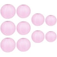 thumbnail image 6 of Naler 10 Pcs Pink Paper Lanterns Round Hanging Lanterns for Wedding,Xmas,Birthday, Party Decoration, 6 of 7