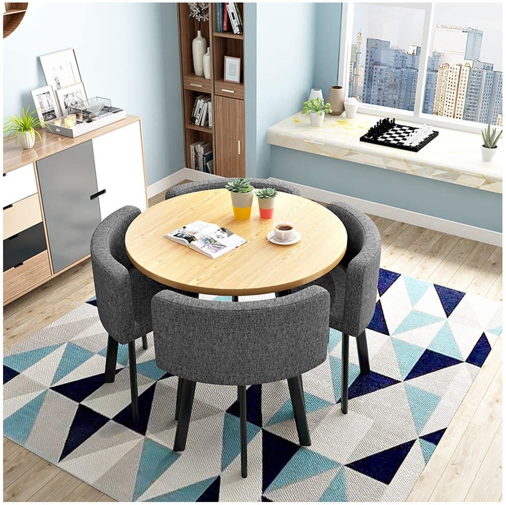 round table with chairs for office