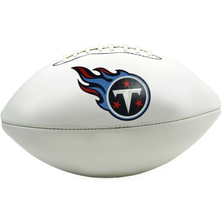 Johnson Autographed Nfl Football - Wilson Tennessee Titans Autograph Football - White - No Size
