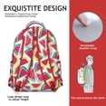 thumbnail image 5 of Watermelon Print Backpack – Trendy Gift for Students, Durable School Bag for Teens & Adults, Lightweight College Backpack with Laptop Sleeve, Work & Travel Friendly, 5 of 6