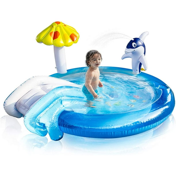 Coussin pour Eau Tapis d'eau Gonflable de bébé, Centre de Jeu d'activité d 'amusement
